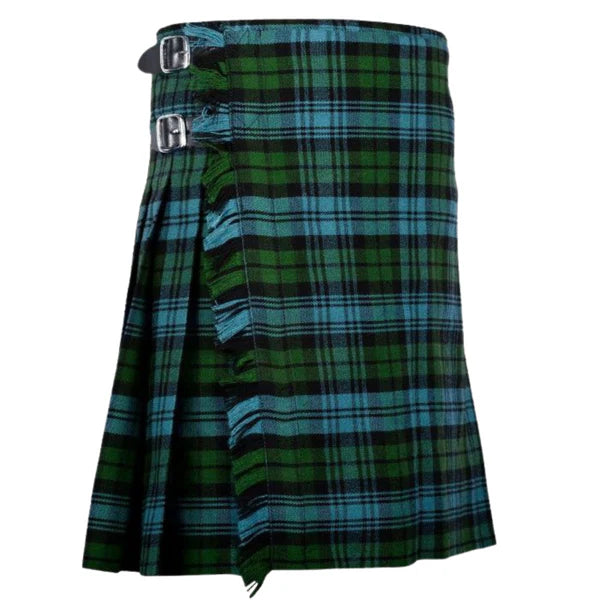 Ancient Campbell 8 yard 16oz Tartan Kilt for Men