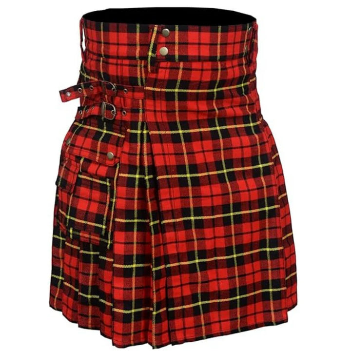 Premium Scottish Modern Tartan Irish Kilt - Made to Order