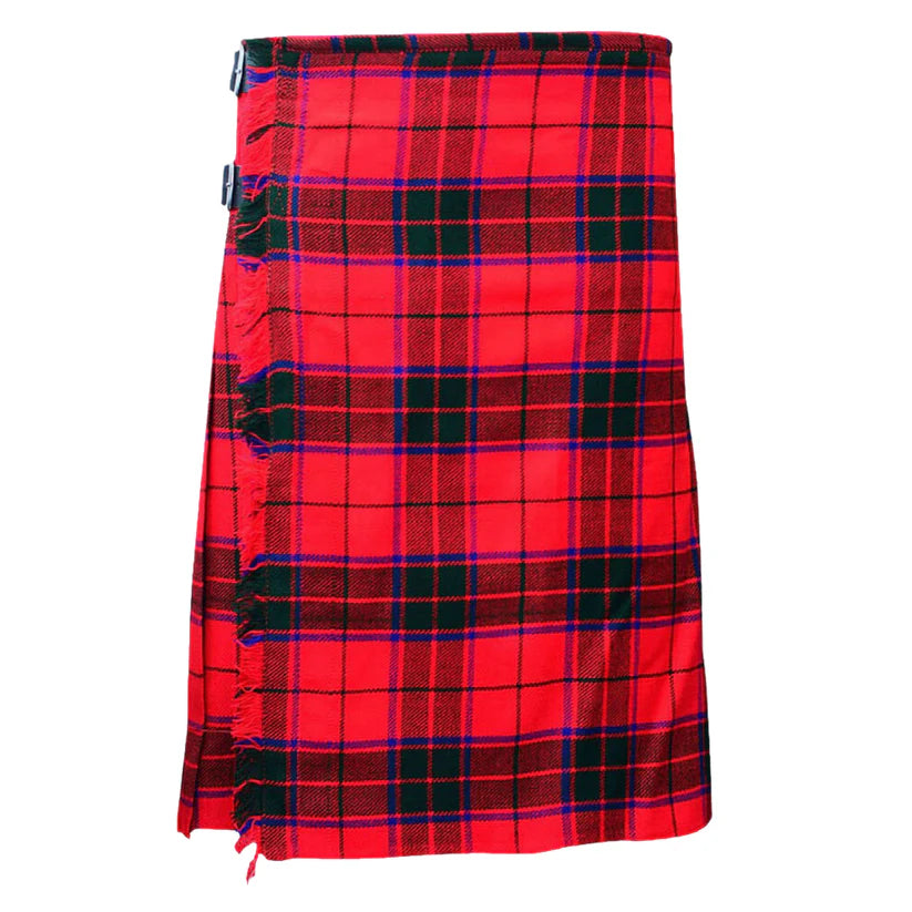 Scottish Rose 8 Yard 16oz Tartan Kilt for Men – Traditional Kilt