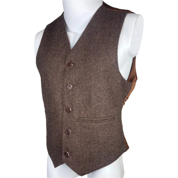 Handcrafted Scottish Tweed Argyle Jacket & Vest – Perfect for Weddings, Ceilidhs & Formal Events