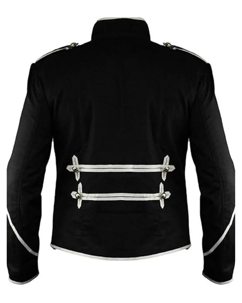 Steampunk Men’s Military Drummer Parade Jacket Gothic Clothing - Pride and Power