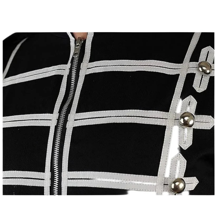 Steampunk Men’s Military Drummer Parade Jacket Gothic Clothing - Pride and Power