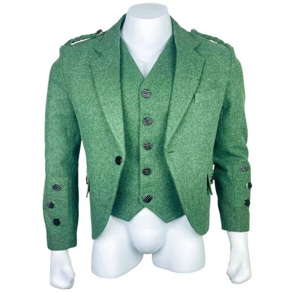 Scottish Tweed Argyle Jacket & Vest – Authentic & Stylish