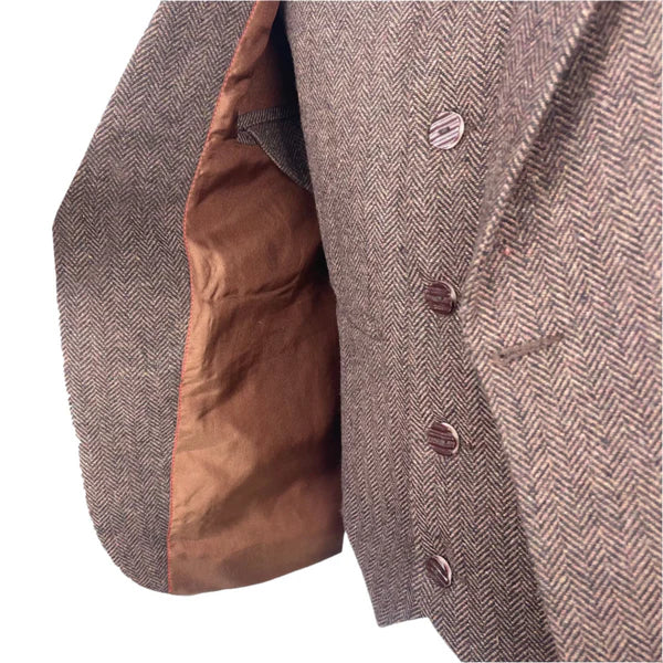 Handcrafted Scottish Tweed Argyle Jacket & Vest – Perfect for Weddings, Ceilidhs & Formal Events