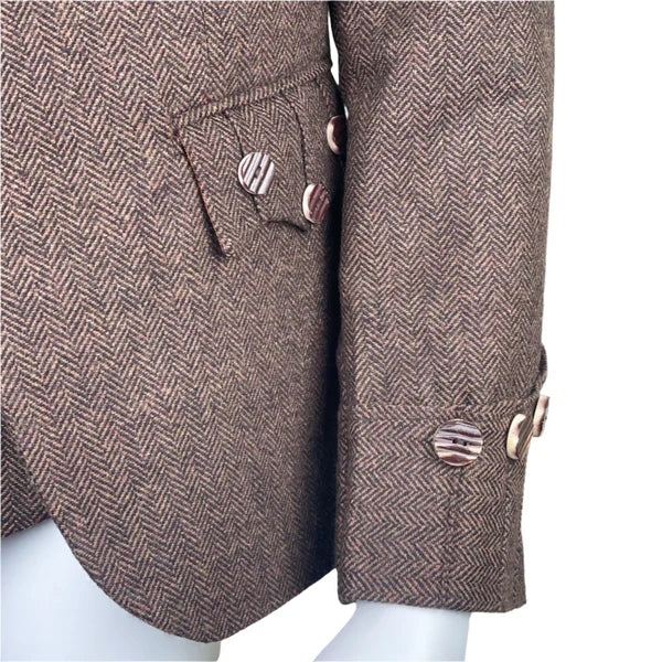 Handcrafted Scottish Tweed Argyle Jacket & Vest – Perfect for Weddings, Ceilidhs & Formal Events