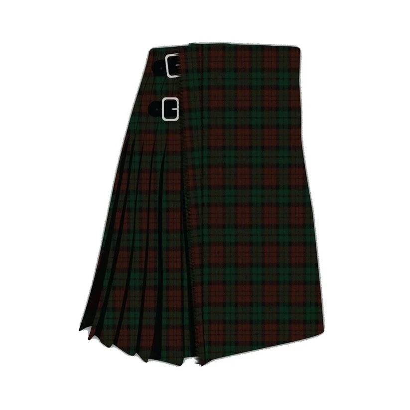 Premium Scottish Brown Watch Tartan Wedding Kilt - Made to Order